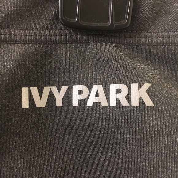 Ivy Park Dark Gray Capri Cropped Leggings - Picture 5 of 9